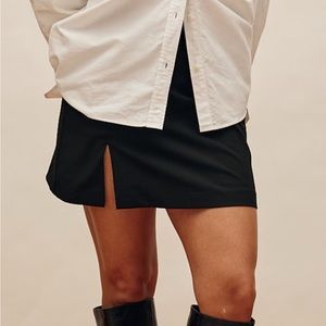 Djerf Avenue Must Have Mini Skirt Black